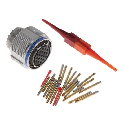 D38999/26KD19SA by Amphenol Aerospace Operations - STAINLESS STEEL D38999 SERIES II