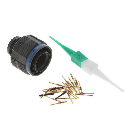 D38999/26WC35PA by Amphenol Aerospace Operations - CONNECTOR PLUG MALE 22POS GOLD CRIMP