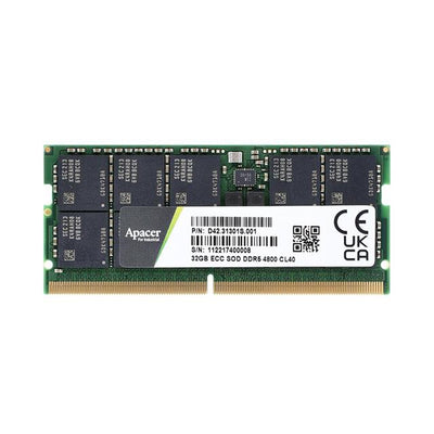 D42.31301S.001 by Apacer Memory America - DDR5-4800 SO-ECC DIMM 32GB CL40