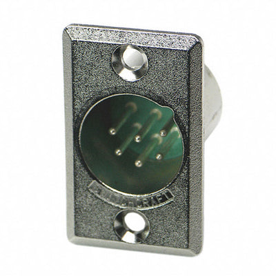 D6M by Switchcraft Inc. - CONNECTOR RECPT MALE XLR 6P SOLDER CUP