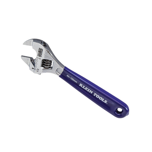 D86932 by Klein Tools, Inc. - SLIM JAW ADJUSTABLE WRENCH, 4