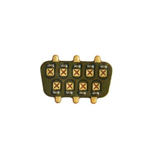 D9-GR1-102 by EMI Solutions - 9 PIN D-SUB FLEX FILTER INSERT W