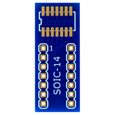 DA-SOIC14-P127 by Artekit Labs - SOIC-14 TO DIP ADAPTER