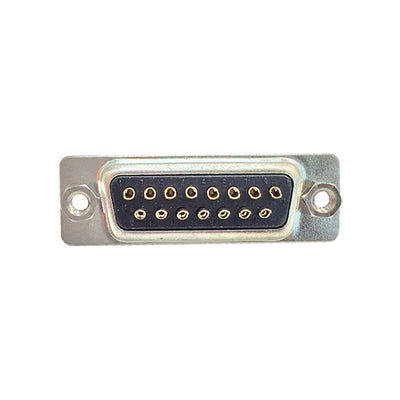 DA15-SD-SL by Adam Tech - CONNECTOR D-SUB RCPT 15POS SLDR CUP