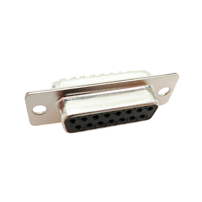 DA15-SD by Adam Tech - CONNECTOR D-SUB RCPT 15POS SLDR CUP