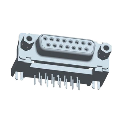 DA15S564GTLF by Amphenol ICC (FCI) - CONNECTOR D-SUB RCPT 15POS R/A SLDR