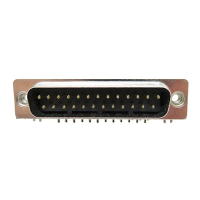 DB25-PL-24 by Adam Tech - CONNECTOR D-SUB PLUG 25POS R/A SLDR