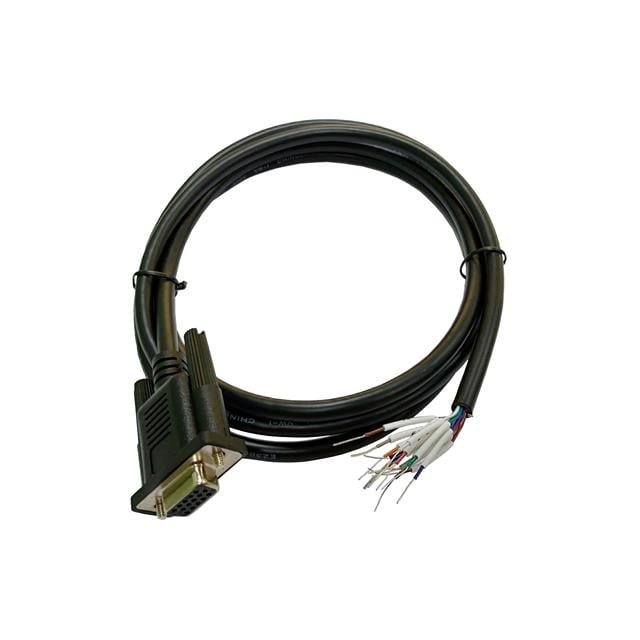 DBC-15HFW-25 by CompuCablePlusUSA - DB15 HD Female Serial Cable to B