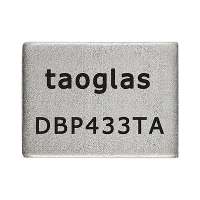 DBP.433.T.A.30 by Taoglas Limited - RF FILTR BANDPASS 433.92MHZ 2SMD