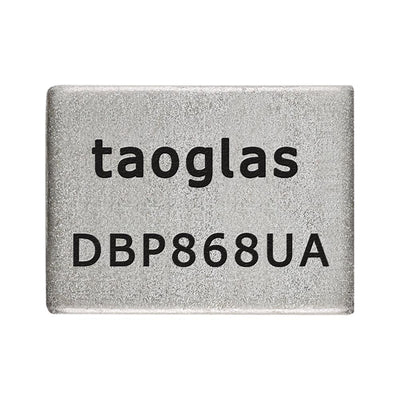 DBP.868.U.A.30 by Taoglas Limited - RF FILTER BAND PASS 868MHZ 2SMD