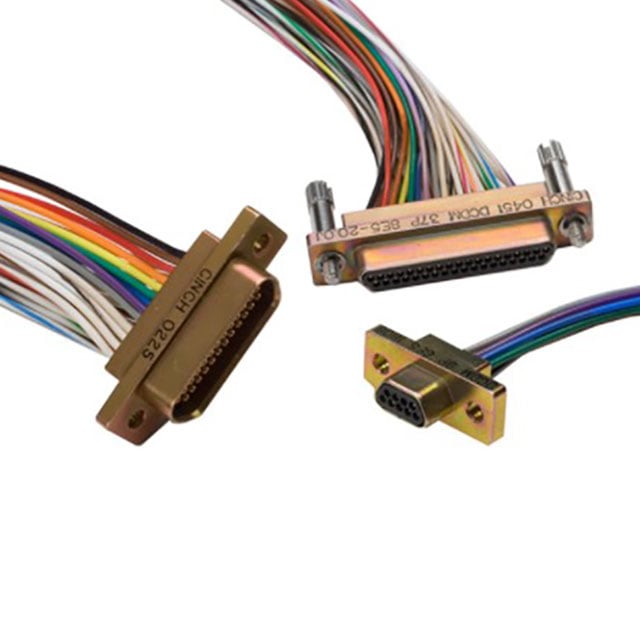 DCHM25S6N5-36.0BN-HT1 by Cinch Connectivity Solutions - MICRO-D SOCKET 25POS HI-TEMP