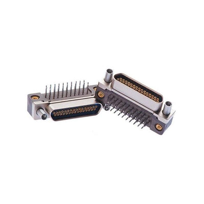 DCHM37SCBRPN-HT1 by Cinch Connectivity Solutions - CONNECTOR MICRO-D RCPT 37POS R/A