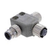 DCN2-1S by Omron Automation and Safety - CONNECTOR T-ADPT 5P-5/5P F-F/M INLINE