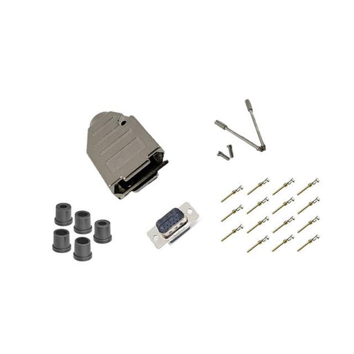 DCT-15HMMD-KIT by CompuCablePlusUSA - DB15 HD M CRIMP MTL NO-EAR KIT