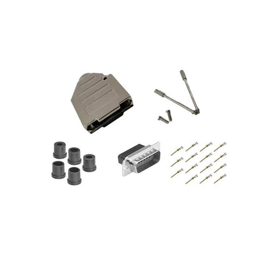 DCT-15MMD-KIT by CompuCablePlusUSA - DB15 M CRIMP MTL NO-EAR KIT