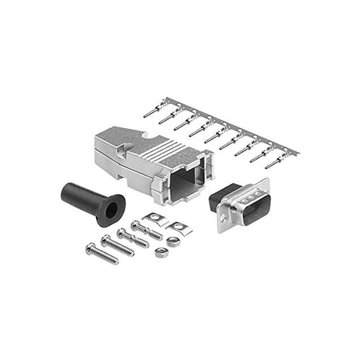 DCT-9MM-KIT by CompuCablePlusUSA - DB9 M CRIMP MTL HOOD KIT