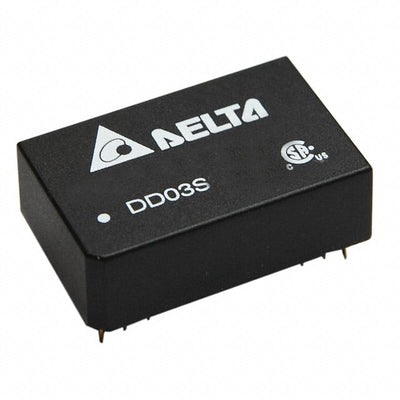 DD03D2412A by Delta Electronics - DC DC CONVERTER +/-12V 3W