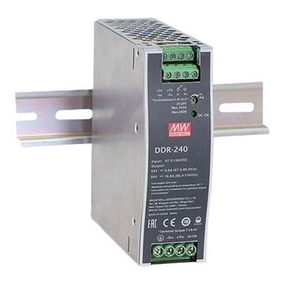 DDR-240C-48 by MEAN WELL USA Inc. - DC/DC DIN RAIL SUPPLY 48V 240W