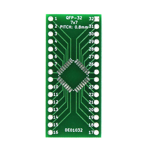DE01032 by Dreyer Electronics LLC - QFP-32/TQFP-32/LQFP-32 TO DIP-32