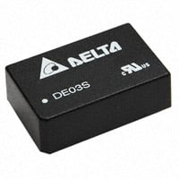 DE03D0515A by Delta Electronics - DC DC CONVERTER +/-15V 3W