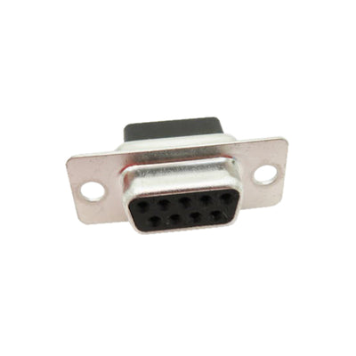 DE09-SR by Adam Tech - CONNECTOR D-SUB RCPT 9POS CRIMP