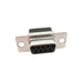 DE09-SR by Adam Tech - CONNECTOR D-SUB RCPT 9POS CRIMP