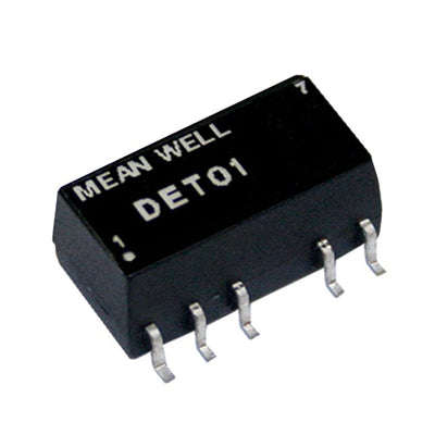 DET01M-15 by MEAN WELL USA Inc. - DC DC CONVERTER +/-15V 1W