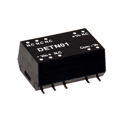 DETN01N-15 by MEAN WELL USA Inc. - DC DC CONVERTER +/-15V 1W