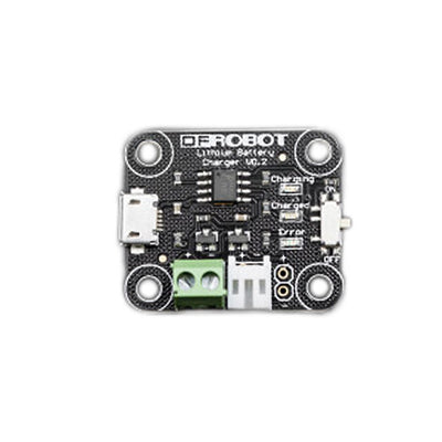 DFR0208 by DFRobot - BATT CHARGER OPEN FRAME 3.7V 1A