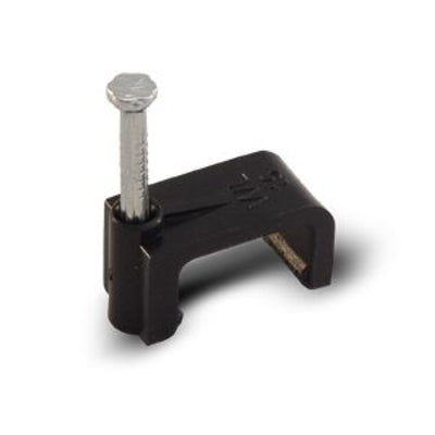 DGA6106B by HOMEVISION TECHNOLOGY INC - CABLE CLIP U-TYPE BLACK FASTENER