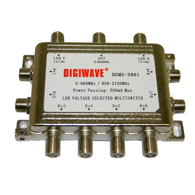 DGS3801 by Digiwave - DIGIWAVE 3 IN 8 OUT MULTISWITCH