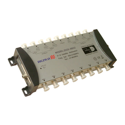 DGS9802 by Digiwave - DIGIWAVE 9 IN 8 OUT MULTISWITCH