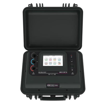DIGITAL INSULATION TESTER RISH INSU 10DX by Rishabh Instruments - TOUCH SCREEN 10KV INSULATION TES