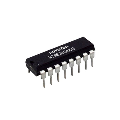 N79E342AKG by Nuvoton Technology Corporation - IC MCU 8BIT 2KB FLASH 16DIP