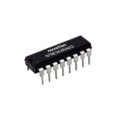N79E342RAKG by Nuvoton Technology Corporation - IC MCU 8BIT 2KB FLASH 16DIP