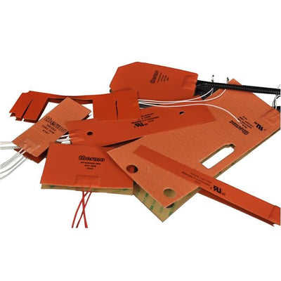 DK0103SA by Thermo Heating Elements - 1.0 x 3.0 in. Silicone Rubber He