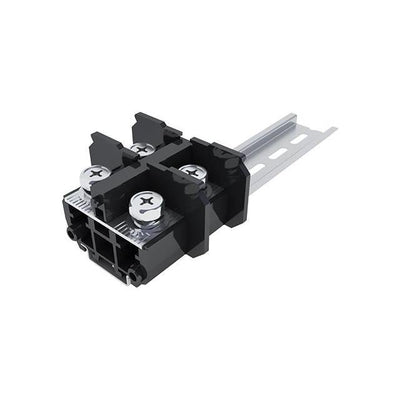 DKB150 by Dinkle Corporation, USA - RAIL TERM BLK FEED THRU 3/0-8AWG