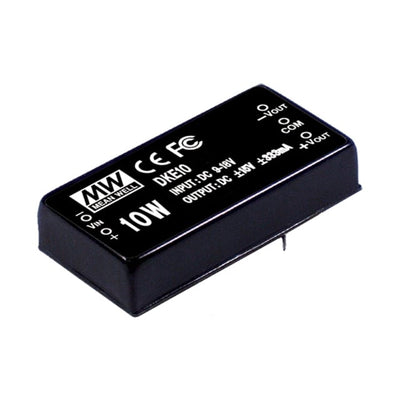 DKE10C-12 by MEAN WELL USA Inc. - DC DC CONVERTER +/-12V 10W