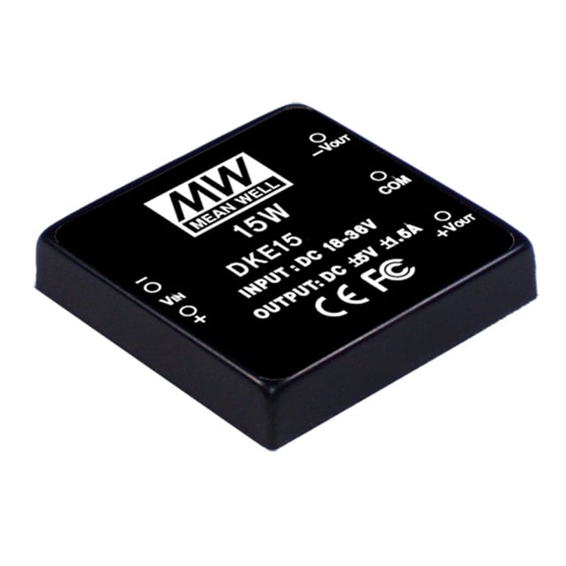 DKE15A-15 by MEAN WELL USA Inc. - DC DC CONVERTER +/-15V 15W