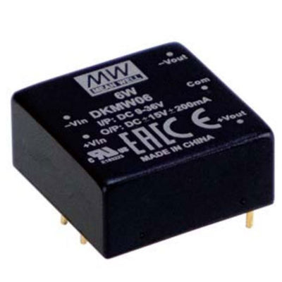 DKMW06G-05 by MEAN WELL USA Inc. - DC DC CONVERTER +/-5V 6W
