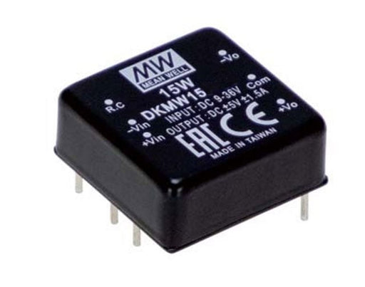 DKMW15G-05 by MEAN WELL USA Inc. - DC DC CONVERTER +/-5V 15W