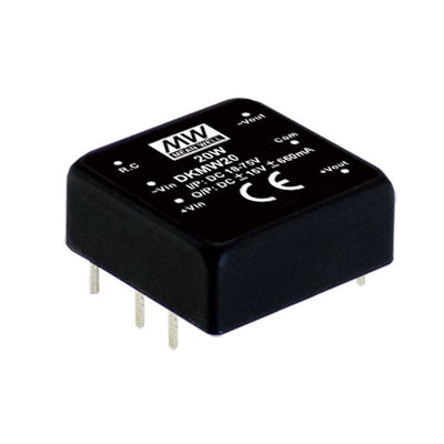 DKMW20G-15 by MEAN WELL USA Inc. - DC DC CONVERTER +/-15V 20W