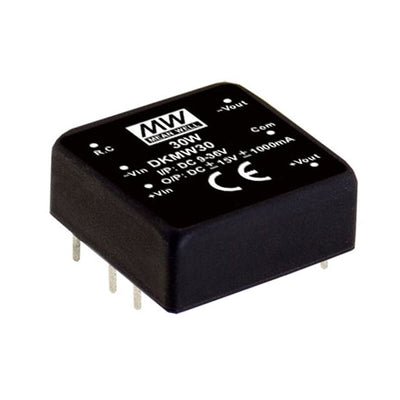 DKMW30G-12 by MEAN WELL USA Inc. - DC DC CONVERTER +/-12V 30W