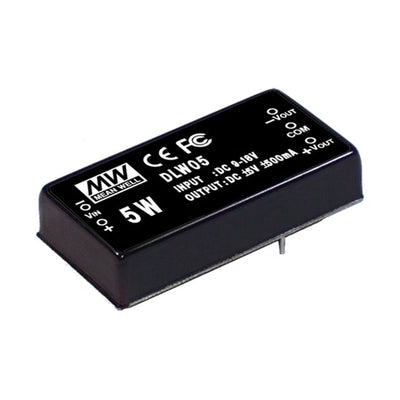 DLW05C-15 by MEAN WELL USA Inc. - DC DC CONVERTER +/-15V 5W