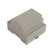 DMB-4775 by Bud Industries - BOX ABS GRAY 3.290""L X 3.550""W