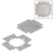 DMP-0.5 X 0.5 X 0.25 by Fotofab LLC - SHIELD RF REMOVBL .5 X .5 X .25