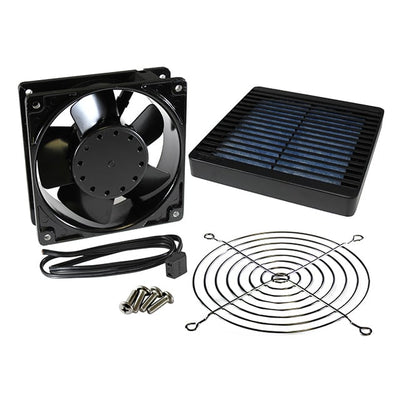 DNFF080CG115 by Hammond Manufacturing - FAN KIT 80MM GRY/BEIG 115VAC 5PC