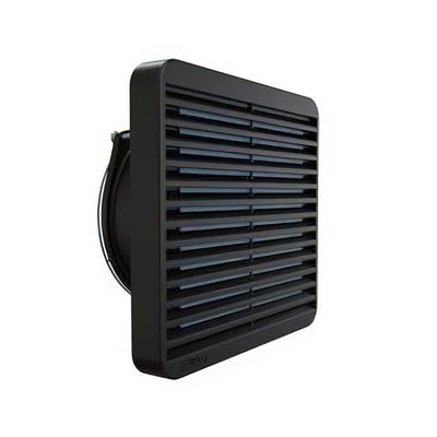 DNFF150BK115 by Hammond Manufacturing - FAN & FILTER KIT, 150MM, BLACK