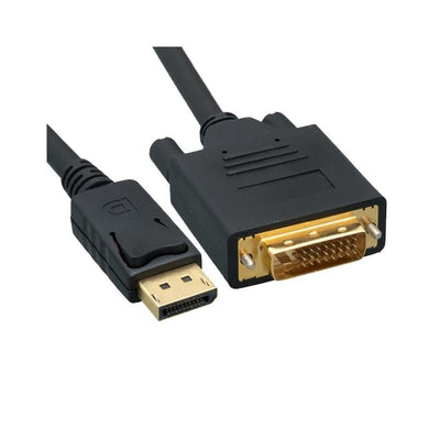 DP-DVI-10 by Micro Connectors, Inc. - 10' DisplayPort - DVI-D w/ Latch