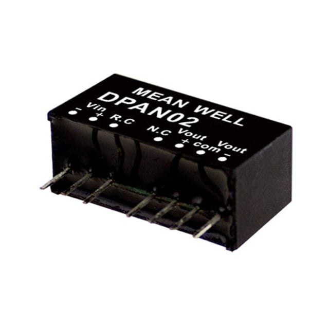 DPAN02B-15 by MEAN WELL USA Inc. - DC DC CONVERTER +/-15V 2W